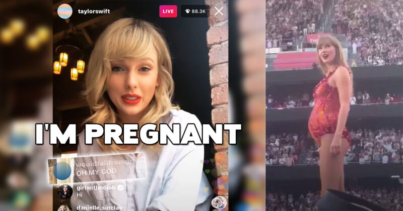 Taylor Swift Says She May Be Pregnant